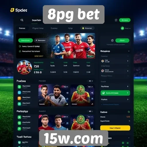 Exploração da interface do usuário no 8pg bet